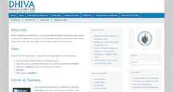 Desktop Screenshot of dhiva.org.uk