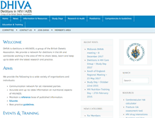 Tablet Screenshot of dhiva.org.uk